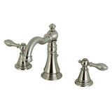 Kingston Brass Fauceture FSC1978AL English Classic Widespread Bathroom Faucet, Brushed Nickel