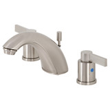 Kingston Brass FB8958NDL NuvoFusion Widespread Bathroom Faucet, Brushed Nickel