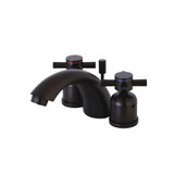 Kingston Brass KB8955DX Mini-Widespread Bathroom Faucet, Oil Rubbed Bronze