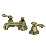 Kingston Brass KS4463AL 8" Widespread Bathroom Faucet, Antique Brass