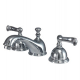 Kingston Brass KS3961FL 8 in. Widespread Bathroom Faucet, Polished Chrome
