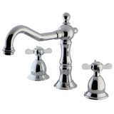 Kingston Brass KS1971BEX 8 in. Widespread Bathroom Faucet, Polished Chrome