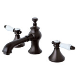 Kingston Brass KC7065BPL 8 in. Widespread Bathroom Faucet, Oil Rubbed Bronze