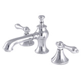 Kingston Brass KC7061AL Vintage 8" Widespread Bathroom Faucet, Polished Chrome