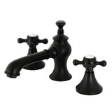Kingston Brass KC7060BX English Country 8 in. Widespread Bathroom Faucet, Matte Black