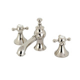 Kingston Brass KC7066BX English Country 8 in. Widespread Bathroom Faucet, Polished Nickel