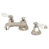 Kingston Brass KS4466PL 8 in. Widespread Bathroom Faucet, Polished Nickel