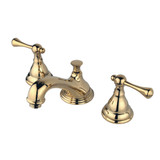 Kingston Brass KS5562BL 8 in. Widespread Bathroom Faucet, Polished Brass