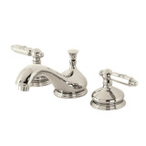 Kingston Brass KS1166GL 8 in. Widespread Bathroom Faucet, Polished Nickel