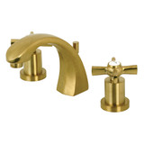 Kingston Brass KS4987ZX Millennium 8" Widespread Bathroom Faucet, Brushed Brass