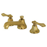 Kingston Brass KS4467AL 8 in. Widespread Bathroom Faucet, Brushed Brass