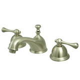 Kingston Brass KS3968BL 8 in. Widespread Bathroom Faucet, Brushed Nickel
