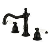 Kingston Brass KS1970PL 8 in. Widespread Bathroom Faucet, Matte Black