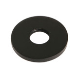 Kingston Brass K151F0 Brass Flange, Matte Black