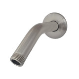 Kingston Brass  K155K8 Aquaelements 6" Shower Arm with Flange, Brushed Nickel