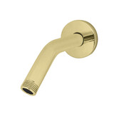 Kingston Brass K151K2 AquaElements 6" Shower Arm with Flange, Polished Brass