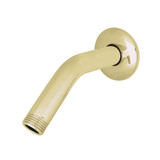 Kingston Brass  K155K2 Aquaelements 6" Shower Arm with Flange, Polished Brass