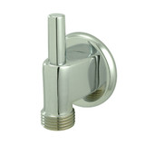 Kingston Brass K174A1 Showerscape Wall Mount Supply Elbow with Pin Wall Hook, Polished Chrome
