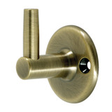 Kingston Brass K171A3 Showerscape Hand Shower Pin Wall Mount Bracket, Antique Brass