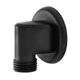 Kingston Brass K173A0 Trimscape Wall Mount Supply Elbow for Handshower, Matte Black