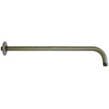 Kingston Brass  K117A8 Claremont 17" Rain Drop Shower Arm, Brushed Nickel