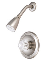 Kingston Brass KB538SO Shower Only, Brushed Nickel