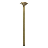 Kingston Brass  K217A3 Trimscape 17" Rain Drop Shower Arm, Antique Brass