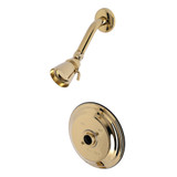 Kingston Brass KB3632TSLH Shower Faucet Trim Only Without Handle, Polished Brass