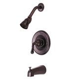 Kingston Brass KB1635T Tub and Shower Faucet Trim Only for KB1635, Oil Rubbed Bronze