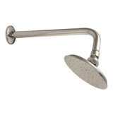 Kingston Brass K135A6CK Victorian 5-1/4" Shower Head with Shower Arm, Polished Nickel