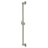 Kingston Brass K180A8 Showerscape 24" Shower Slide Bar with Pin Mount Hook, Brushed Nickel