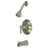 Kingston Brass KB2638MLT Tub and Shower Trim Only, Brushed Nickel