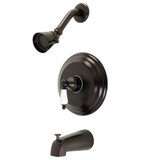 Kingston Brass KB3635PLT Tub and Shower Trim Only, Oil Rubbed Bronze
