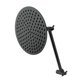 Kingston Brass K136K0MB Victorian Shower Head with Adjustable Shower Arm, Matte Black