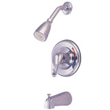 Kingston Brass KB691 Chatham Single Loop Handle Tub and Shower Faucet, Polished Chrome
