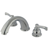 Kingston Brass KB361FL Roman Tub Faucet, Polished Chrome