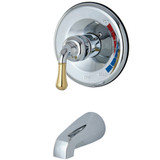 Kingston Brass KB634TO Magellan Tub Only for KB634, Polished Chrome