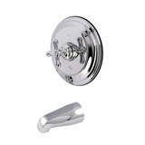 Kingston Brass KB3631AXTO Tub Only, Polished Chrome