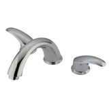 Kingston Brass KB6361LL Roman Tub Faucet, Polished Chrome