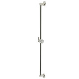 Kingston Brass K183A6PN Showerscape 30" Brass Shower Slide Bar, Polished Nickel