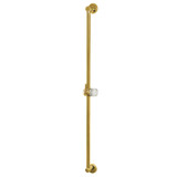 Kingston Brass  K183A7 Showerscape 30" Brass Shower Slide Bar, Brushed Brass