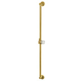 Kingston Brass K183A7 Showerscape 30" Brass Shower Slide Bar, Brushed Brass