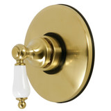 Kingston Brass  KB3007PL Vintage Volume Control with Lever Handle, Brushed Brass