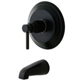 Kingston Brass KB2635DLTO Concord Tub Only Faucet, Oil Rubbed Bronze