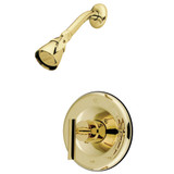 Kingston Brass KB6632CMLSO Manhattan Tub & Shower Faucet (SHOWER ONLY), Polished Brass