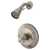 Kingston Brass  KB3638AXSO Restoration Pressure Balanced Shower Faucet, Brushed Nickel