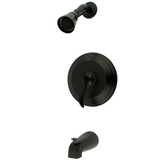 Kingston Brass KB2635DFL NuFrench Tub & Shower Faucet, Oil Rubbed Bronze