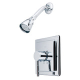 Kingston Brass  KB8651DLSO Shower Only, Polished Chrome