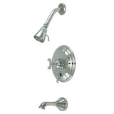 Kingston Brass KB36310AX Restoration Tub & Shower Faucet, Polished Chrome