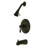 Kingston Brass  KB3635AL Restoration Tub & Shower Faucet, Oil Rubbed Bronze